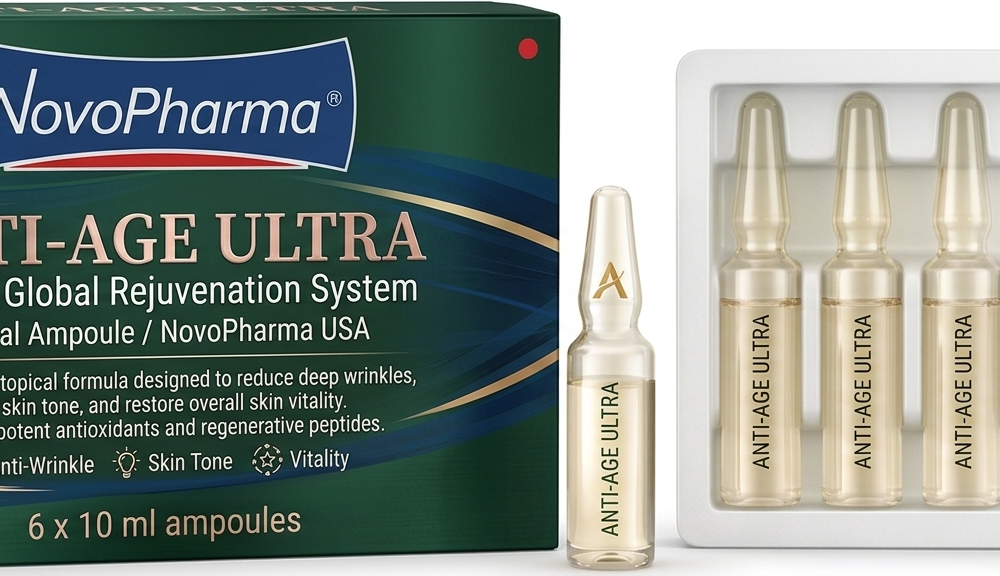 ANTI-AGE ULTRA Topical Global Rejuvenation System. Topical Ampoule / NovoPHarma USA