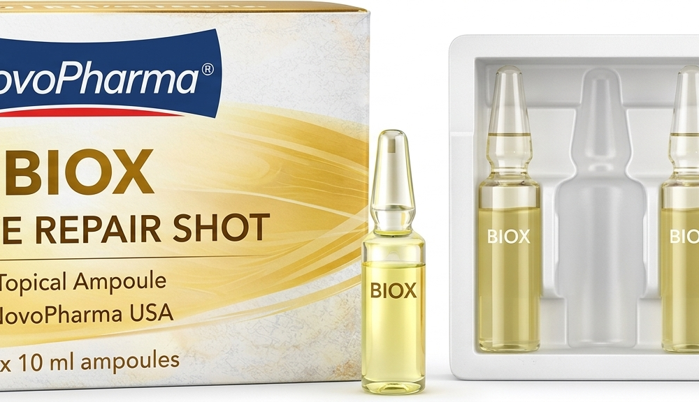 BIOX ACTIVE REPAIR SHOT Topical Ampoule / NovoPHarma USA