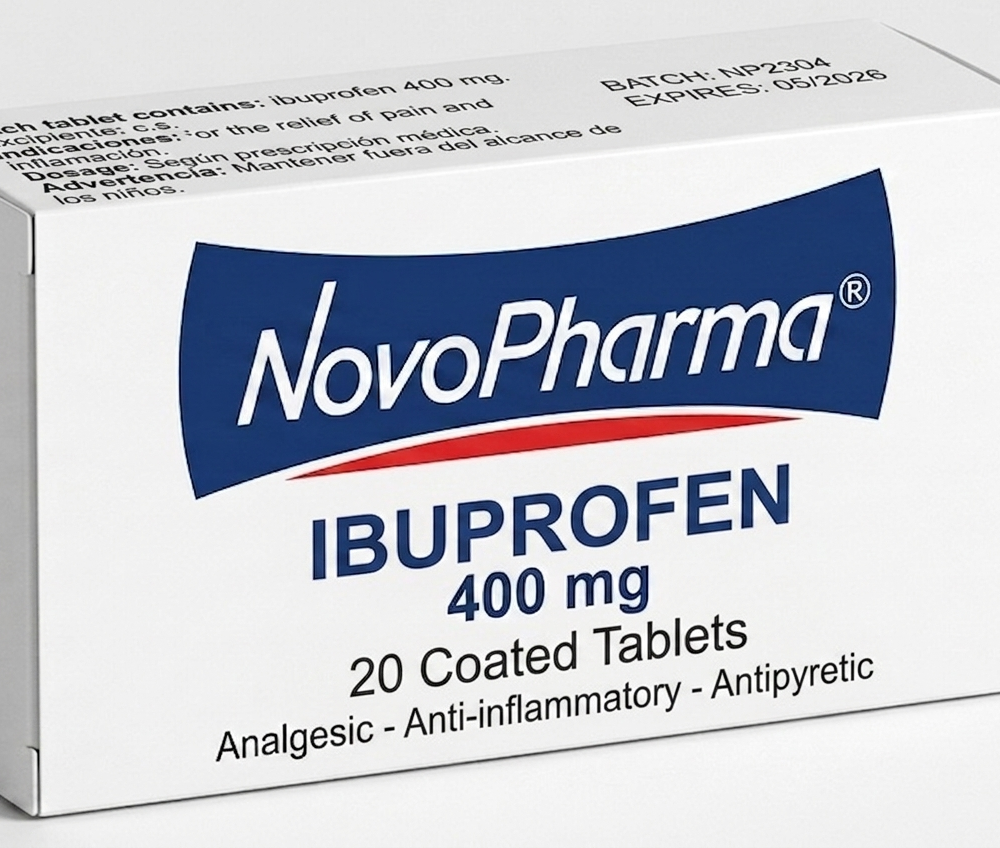IBUPROFEN Analgesic - Anti - inflammatory - Antipyretic / Novopharma USA