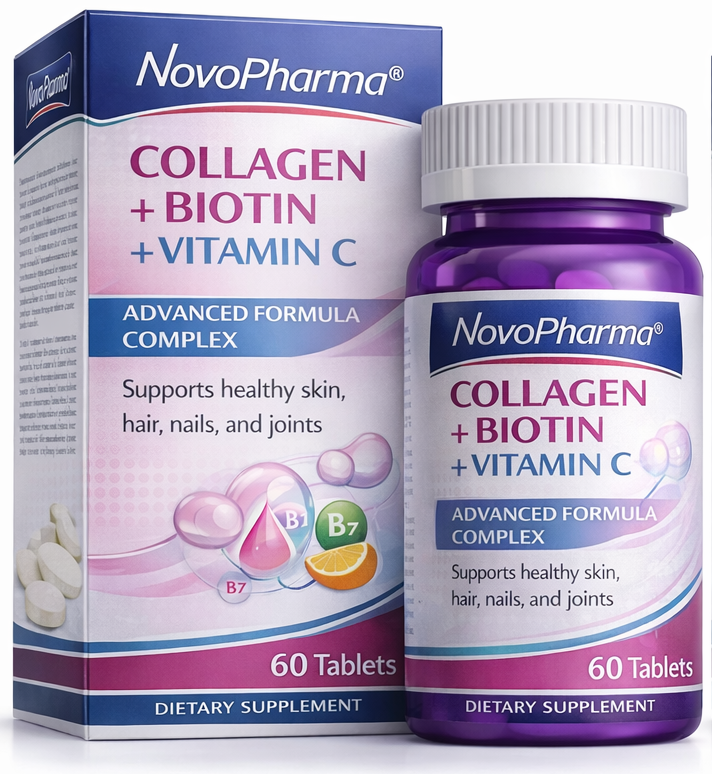 COLLAGEN COMPLEX + Biotin + Vitamin C / NovoPharma Usa