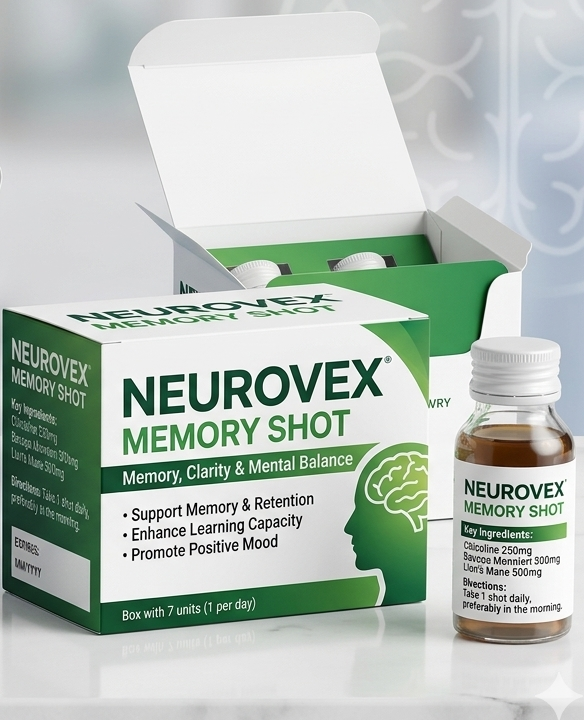 NEUROVEX MEMORY SHOT Memory, Clarity & Mental Balance / NovoPharma USA