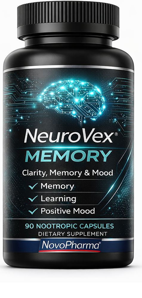 NEUROVEX FOCUS Clean Energy & Sharp Mind. Nootropics / NovoPharma USA